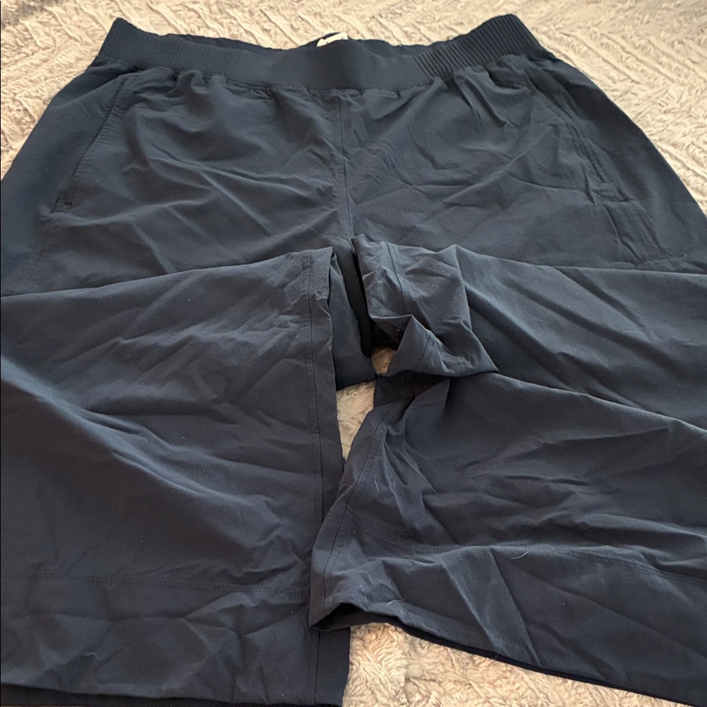 Lululemon navy wide leg pants